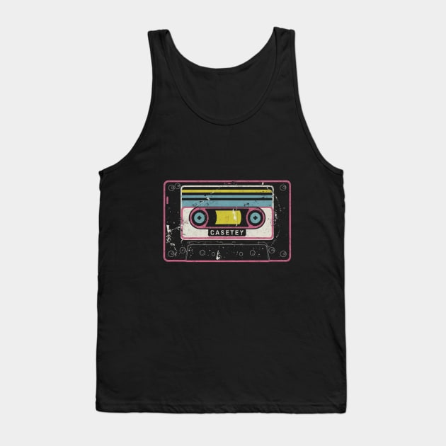 cassette Tape retro Tank Top by Aldrvnd